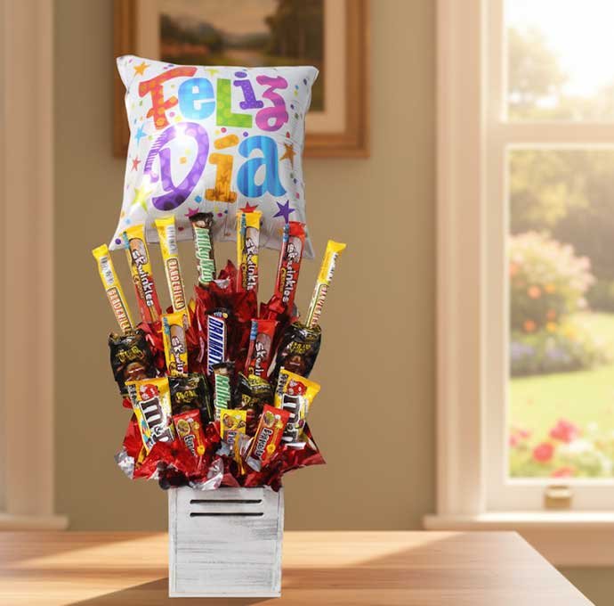 Los arreglos con dulces son una forma original y divertida de sorprender en cualquier ocasión especial.