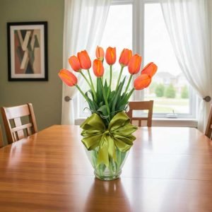 Los arreglos de tulipanes son un regalo elegante y lleno de frescura que transmite amor, alegría y buenos deseos en cualquier ocasión especial.