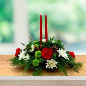 Centros de Mesa de Navidad CDMX
