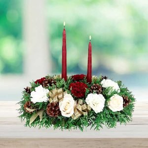 Los centros de mesa de Navidad elegantes son el detalle perfecto para transformar tus celebraciones en momentos inolvidables.