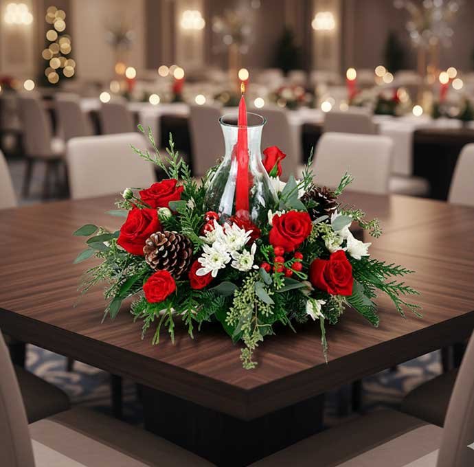 Los centros de mesa para Navidad son el detalle perfecto para llenar de calidez, alegría y estilo tu hogar en esta temporada. Son ideales para cenas familiares, posadas, reuniones corporativas o como regalo especial lleno de espíritu navideño.