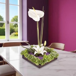 La elegancia está en la sencillez ✨. Nuestros centros de mesa sencillos son la opción perfecta para quienes buscan decoración fresca, delicada y económica, sin perder estilo ni encanto.