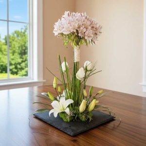 Centros de Mesa Sencillos y Elegantes para Boda