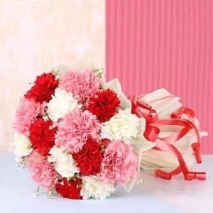 Ramos de claveles flores frescas y elegantes, ideales para regalar o decorar cualquier espacio con un toque de color y sofisticación.