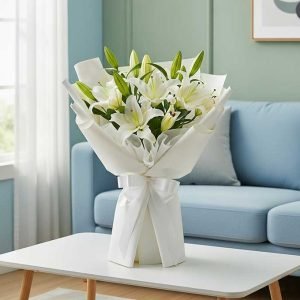Las flores Casa Blanca son sÃmbolo de pureza, distinción y elegancia, perfectas para transmitir sentimientos sinceros en ocasiones especiales.
