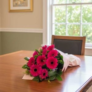 Gerberas ramo en color fucsia con entrega en Ciudad de México a domicilio express