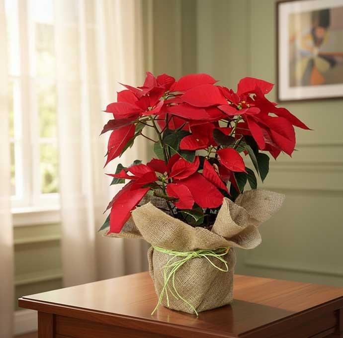 Sorprende en esta temporada con nuestras Nochebuenas para regalo, flores tradicionales de Navidad que transmiten alegría, calidez y elegancia.