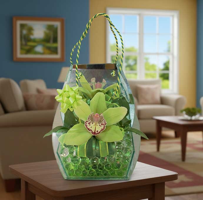 La orquídea Cymbidium es una de las flores más elegantes y sofisticadas para regalar. Reconocida por sus flores grandes, duraderas y de colores vibrantes, es símbolo de respeto, prosperidad y belleza única.