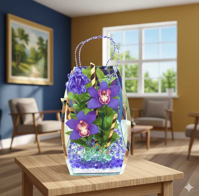 Orquídeas moradas a domicilio en CDMX 💜 Flores frescas, elegantes y exclusivas con entrega express en 1-3 horas