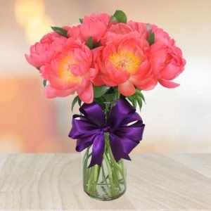 Peonias majestuosas y únicas regalos exclusivos para personas únicas, entregamos el mismo dia hasta la puerta de tu casa u oficina