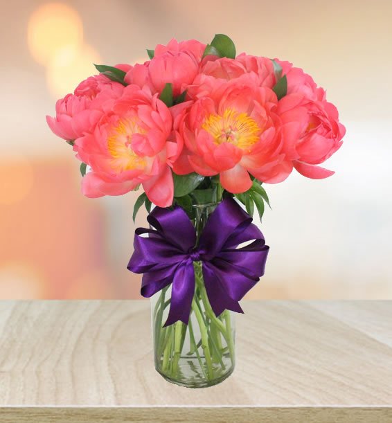 Peonias majestuosas y únicas regalos exclusivos para personas únicas, entregamos el mismo dia hasta la puerta de tu casa u oficina