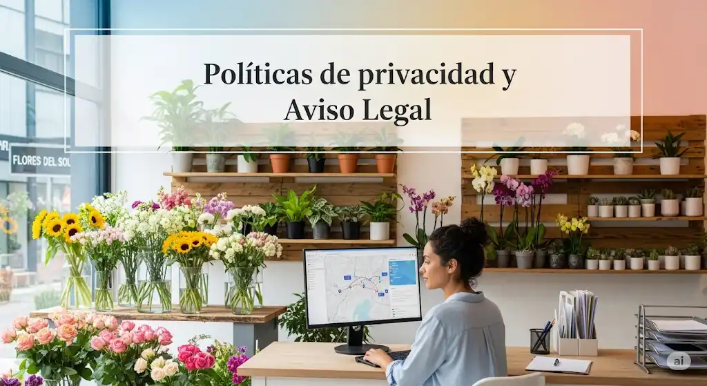 Políticas de privacidad en florería a domicilio en la ciudad de México