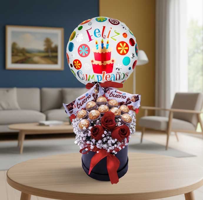 Sorprende a tu pareja con los más especiales regalos para novios con chocolates y rosas rojas, el detalle perfecto para expresar amor, pasión y ternura en cualquier ocasión.
