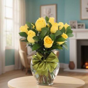 Las rosas amarillas representan alegrÃa, amistad y energÃa positiva, siendo un regalo perfecto para iluminar el dÃa de alguien especial.
