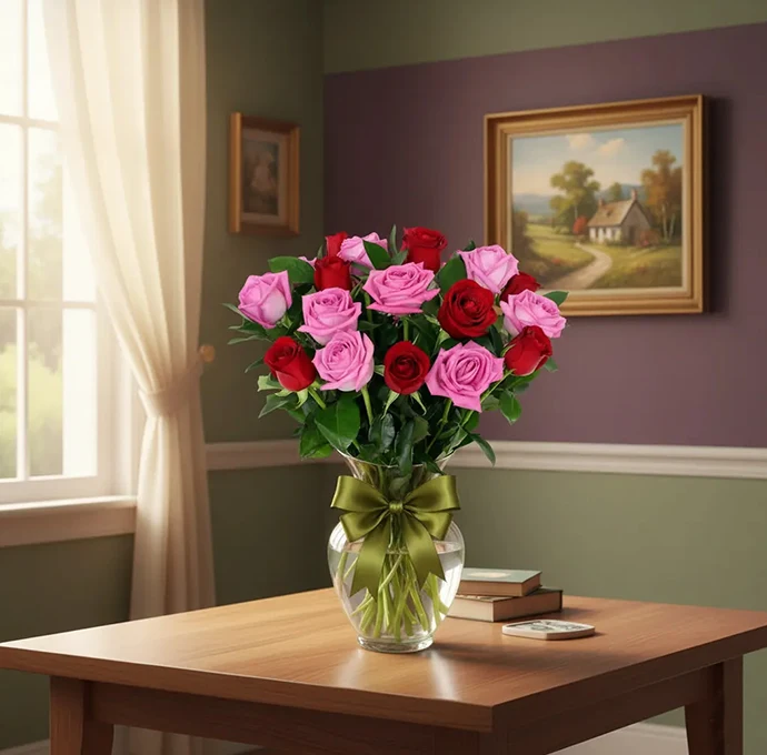Rosas hermosas naturales frescas y elegantes, el regalo ideal para expresar amor y ternura en cumpleaños, aniversarios o momentos especiales."