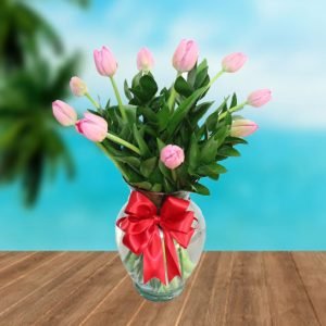 Los tulipanes rosas son sÃmbolo de ternura, admiración y amor sincero, convirtiéndose en el regalo ideal para transmitir emociones delicadas y llenas de dulzura.