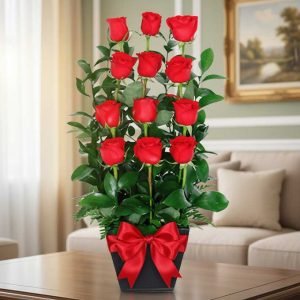 Feliz Cumpleaños con Rosas – Un Detalle Inolvidable Celebra ese día especial con la elegancia y frescura de un ramo de rosas para cumpleaños.