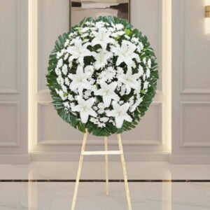 mi más sentido pésame en CDMX con una corona fúnebre o arreglo de condolencias en Ciudad de México, con opciones de entrega el mismo día.